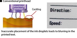 Conventional printhead