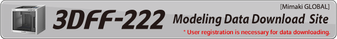 Modeling Data Download Site for the 3DFF-222