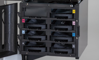 Large capacity ink bags and sub tanks