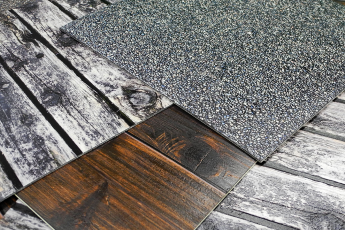 Floor tiles printed with the 2.5D Texture Maker.