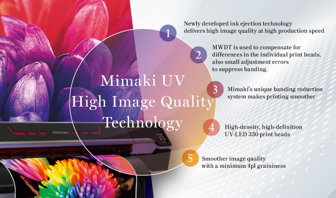 Mimaki UV High Image Quality Technology