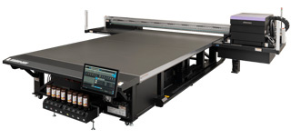 Large format UV-LED Flatbed inkjet printer "JFX600-2531"