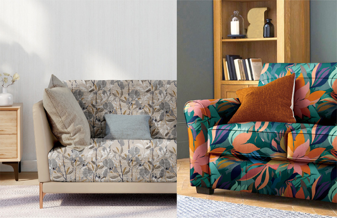 Furniture coverings (Hemp / Spandex)