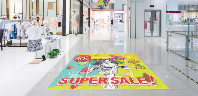 Floor sign