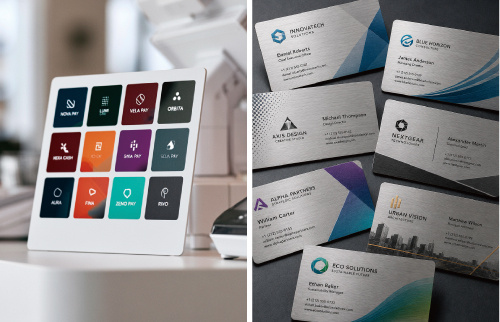 Print on white substrates as well as metal and other materials, preserving their original color and texture.