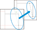 Conline At Angle From Line