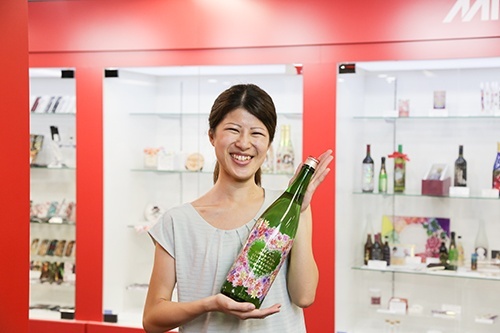 Magnum wine bottle