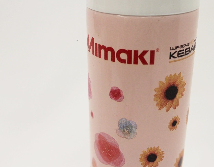 Direct printing on thermos