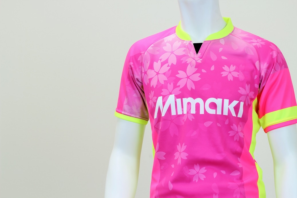 Football uniform: Fluorescent color clothing (Sublimation transfer printing)