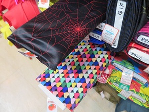 Products of unique design are produced in small lots by digital print.