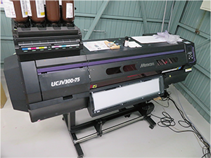 UV-curable inkjet printer “UCJV300-75”