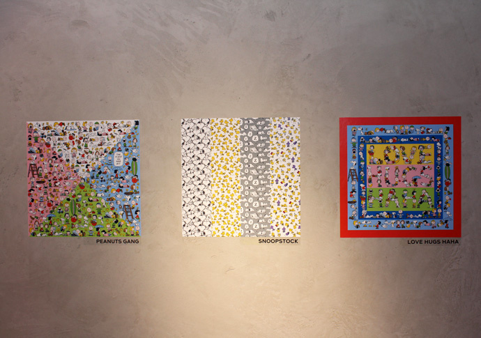 Design options of the “swatch x Peanuts” collaboration