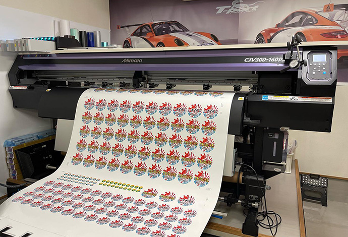 Printing & ID cutting with CJV300-160 Plus