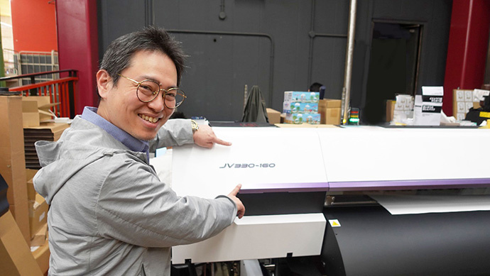 Mr. Yokoyama, Assistant Manager of DORAMA's Animation & Event Business Department