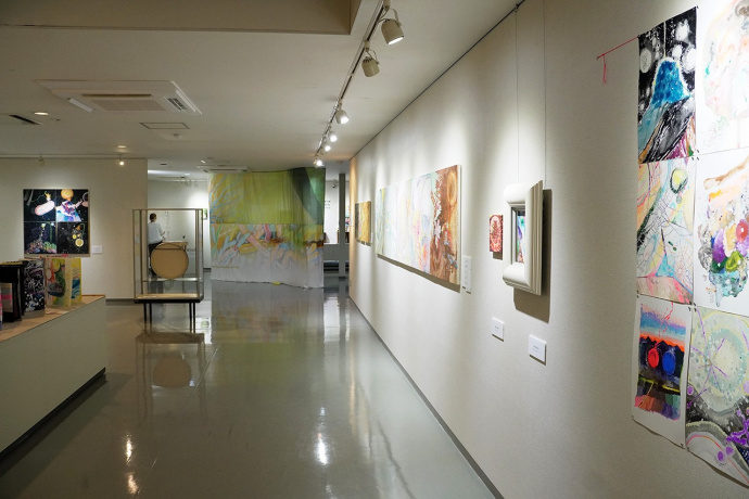 Exhibition of past works, etc.