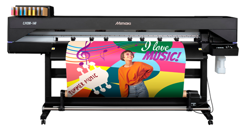The "CJV200 Series" was developed with the desire to create a printer that feels more accessible and can be easily introduced.