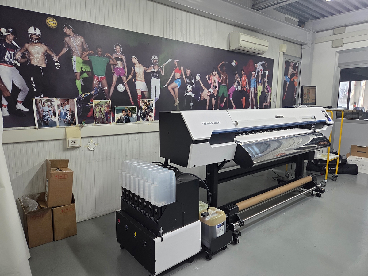 TS330 installed at Erreà
