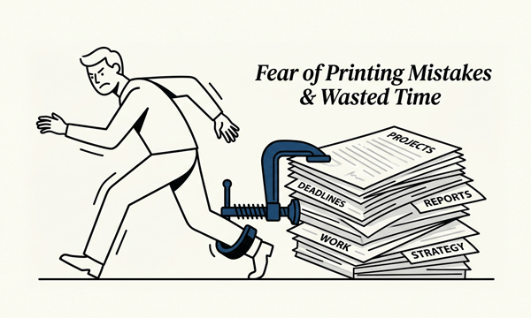 Fear of Printing Mistakes & Wasted Times