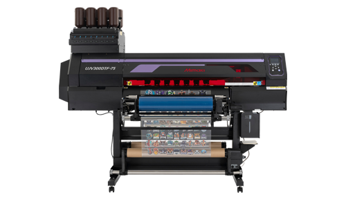 Mimaki's UV-DTF Printer: "UJV300DTF-75"