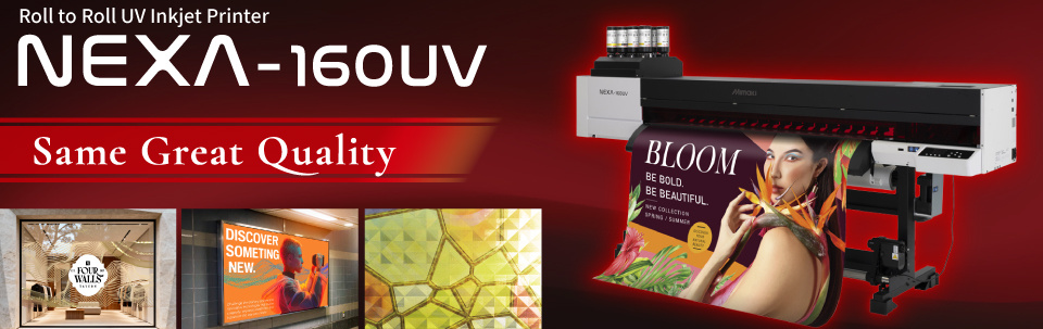 NEXA-160UV | Roll-to-Roll UV Inkjet Printer for Emerging Asian Markets